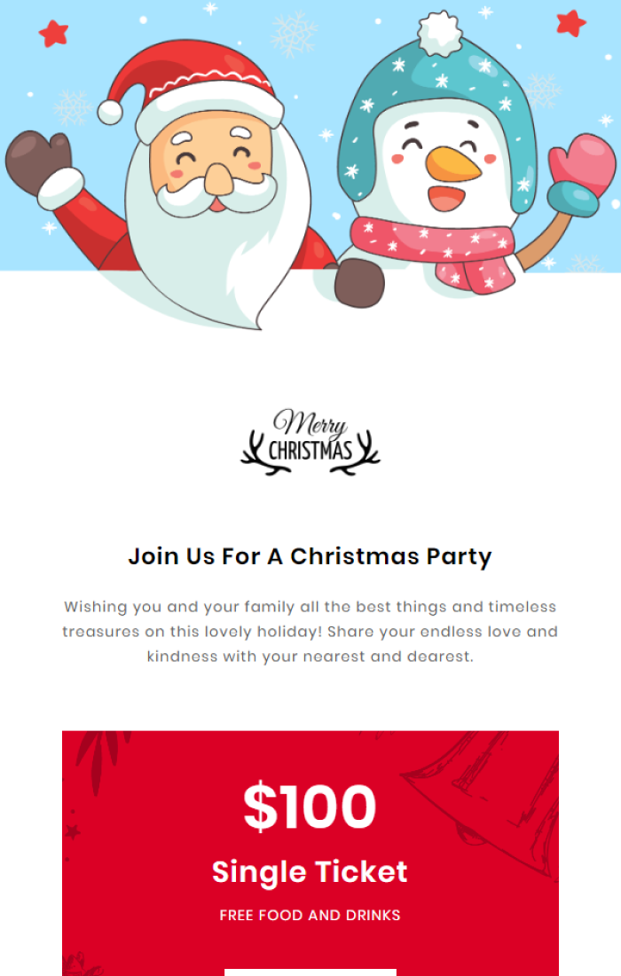 Christmas Email Templates For Marketing
