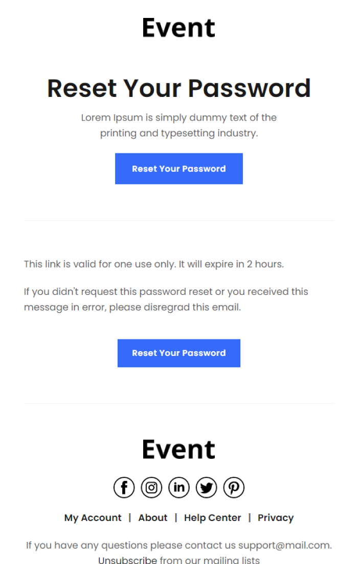 Event Email Templates for Effective Promotion