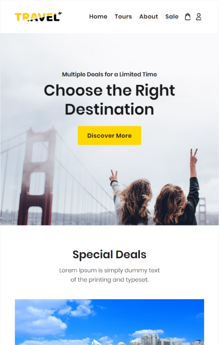 travel multiple deal