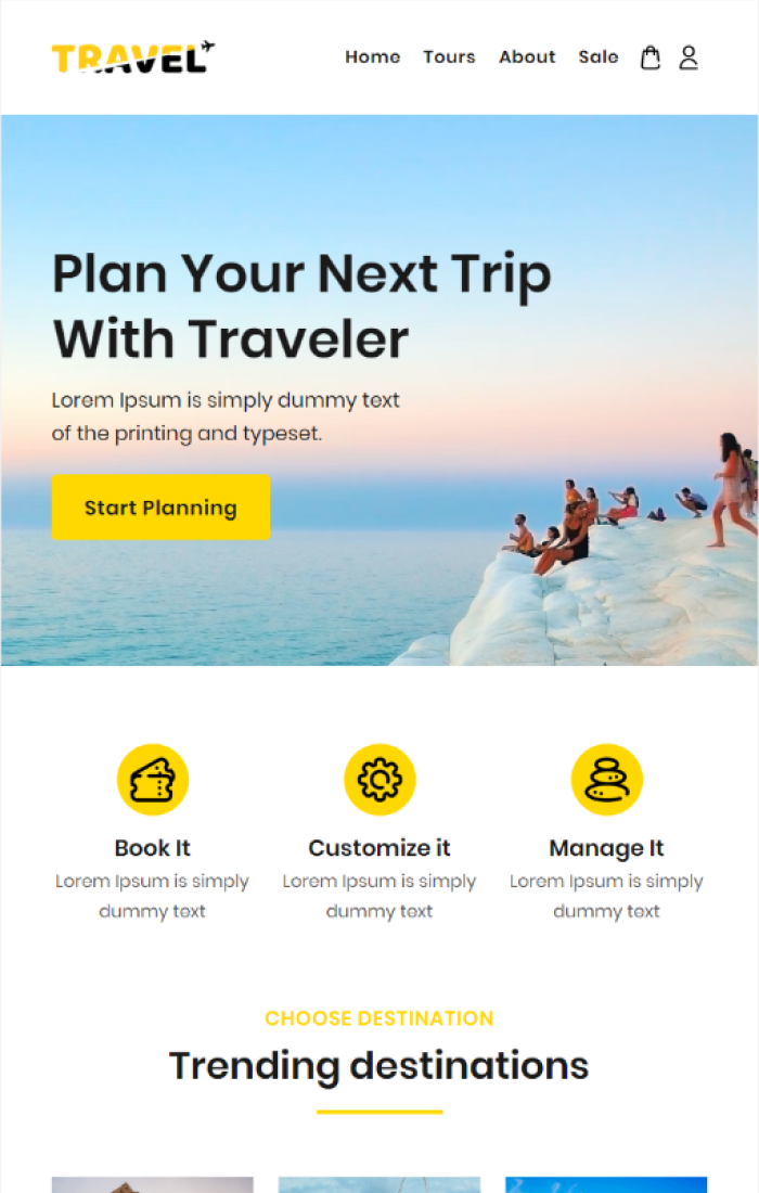travel tour planner