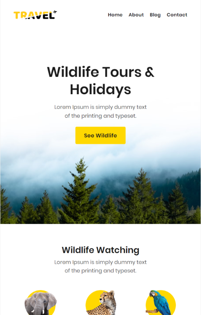 travel wildlife tour